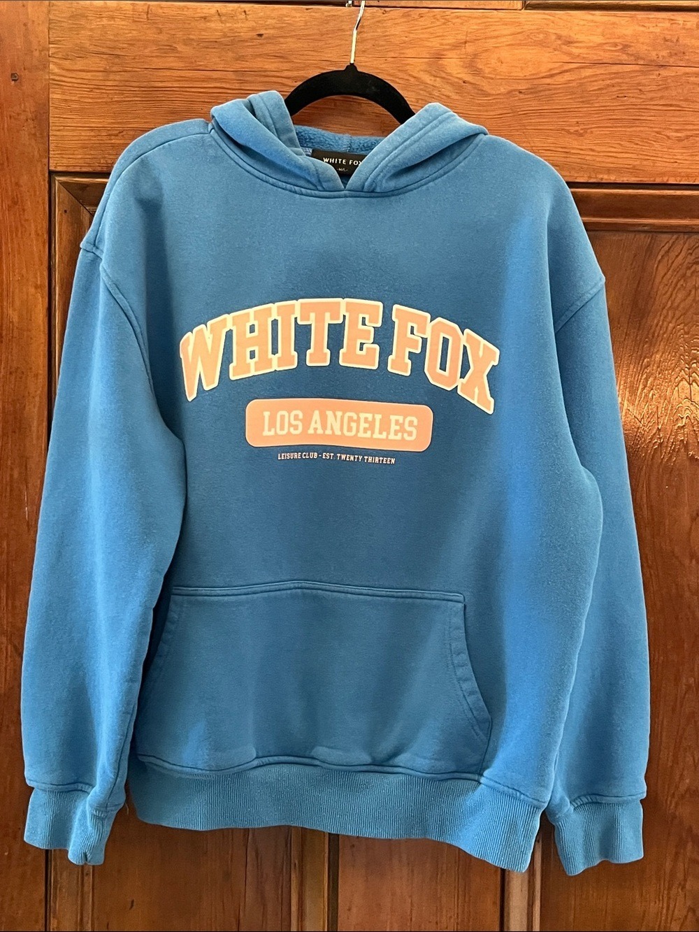 WHITE FOX Los Angeles Leisure Club Blue Hoodie - Picture 5 of 6